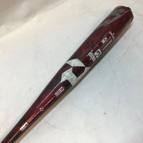 Vist Large View of Product Image Which is Used Demarini 2022 VOODOO BB/SB High School -3 Bat 33"