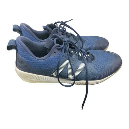 Vist Large View of Product Image Which is Used New Balance FUELCELL COMP V3 BB/SB Cleats Navy Blue Senior 12