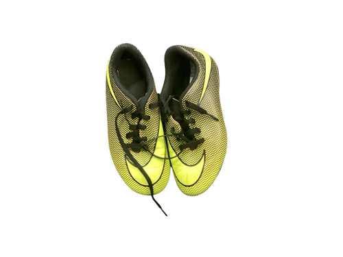 Vist Large View of Product Image Which is Used Nike Soccer Cleats Yellow Youth 12.0