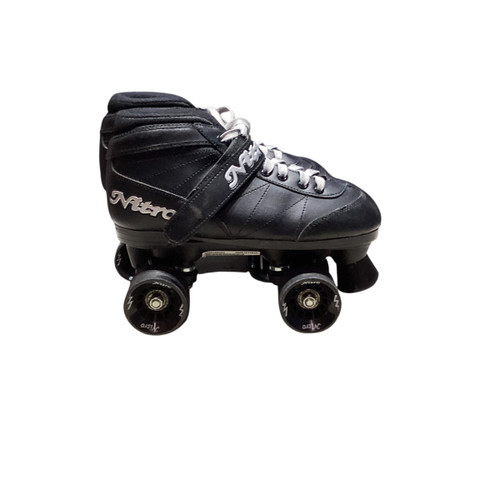 Vist Large View of Product Image Which is Used NITRO Senior Roller Quad Skates Black Senior 8