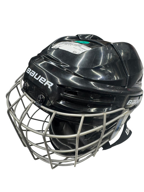 Vist Large View of Product Image Which is Used Bauer IMS 5.0 Helmet Cage Combo Black SM