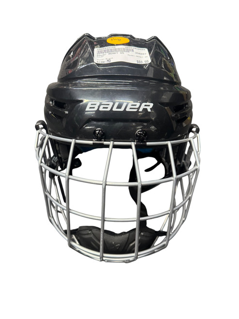 Vist Large View of Product Image Which is Used Bauer REAKT 65 Helmet Cage Combo Black MD