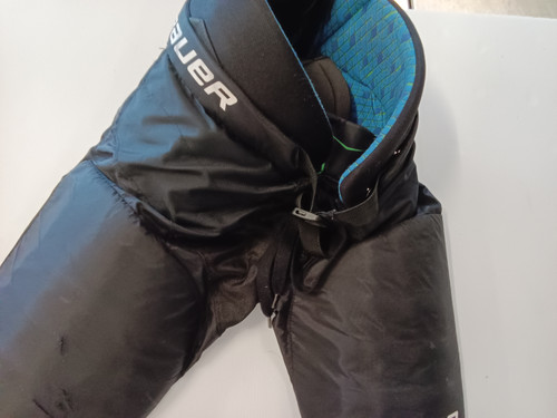 Vist Large View of Product Image Which is Used Bauer Junior Pant Black LG