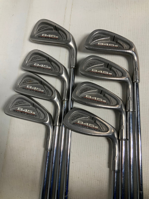 Vist Large View of Product Image Which is Used Tommy Armour SILVER SCOT 845S Mens Iron Set RH 3I-PW