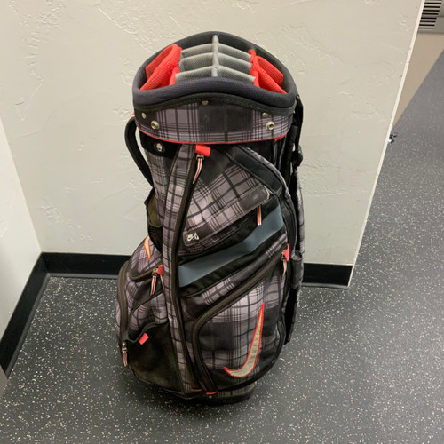 Vist Large View of Product Image Which is Used Nike Mens Cart Bag Black