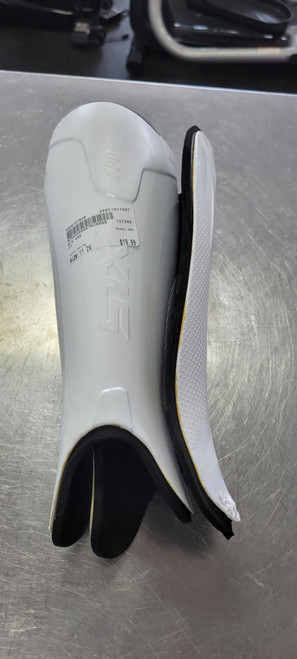 Vist Large View of Product Image Which is Used STX 400 FH Shin Guards White 11"