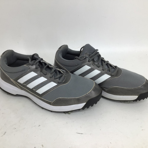 Vist Large View of Product Image Which is Used Adidas TECH RESPONSE 2.0 SR 11 GOLF SHOES Mens Golf Shoes Grey Senior 11