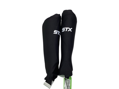 Vist Large View of Product Image Which is Used STX STX SHIN GUARDS FH Shin Guards Black 12 1/2"
