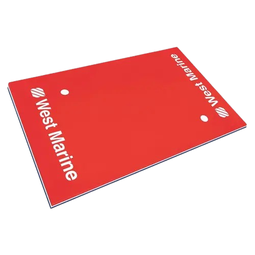 Vist Large View of Product Image Which is Used WEST MARINE 3-LAYER MAT 6FTX18FT Pad/Raft Red