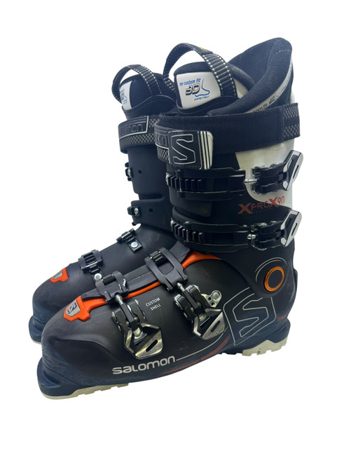 Vist Large View of Product Image Which is Used Salomon XPRO X90 Mens DH Ski Boot Black 290 MP - M11 - W12