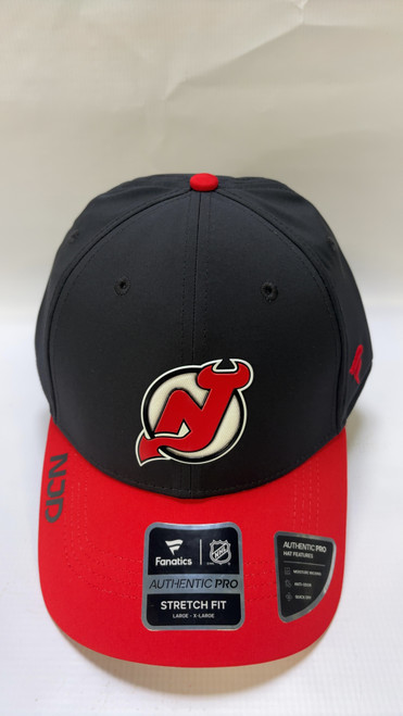 Vist Large View of Product Image Which is NEW JERSEY DEVILS FAN FLEX FIT HATL/XL