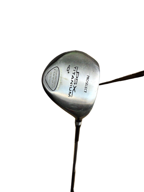 Vist Large View of Product Image Which is Used Pro Select DSX TITANIUM Mens Driver RH 10.0 Degree