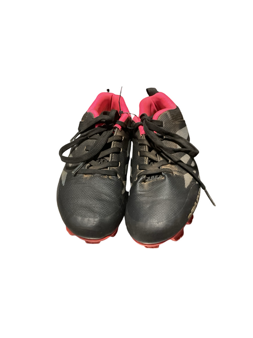 Vist Large View of Product Image Which is Used Rawlings COOLFLO BB/SB Cleats Black Youth 13.0