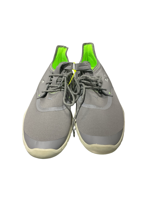 Vist Large View of Product Image Which is Used Puma Mens Golf Shoes Grey Senior 11