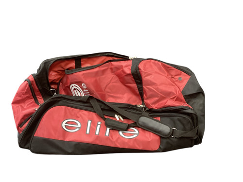 Vist Large View of Product Image Which is Used Elite ROLLING BAG BB/SB Player Wheeled Bag Red
