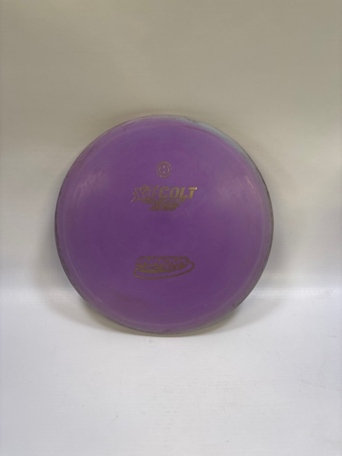 Vist Large View of Product Image Which is Used Innova XT COLT Disc Golf Putter Purple