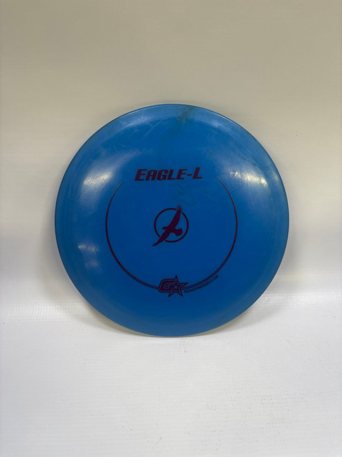 Vist Large View of Product Image Which is Used Innova EAGLE-L Disc Golf Mid Range Royal Blue