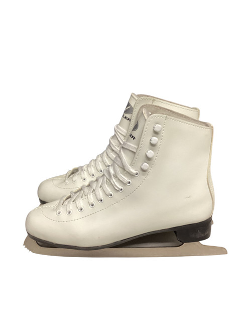Vist Large View of Product Image Which is Used Hespeler FIGURE SKATE WomensFigure Skate White Senior 10