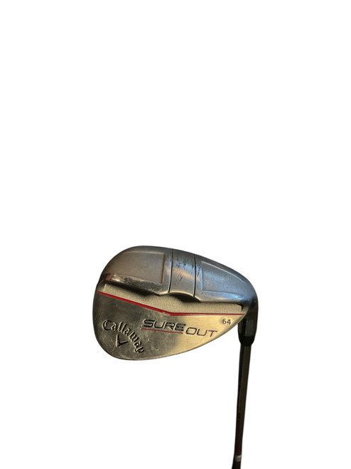 Vist Large View of Product Image Which is Used Callaway SURE OUT Golf Wedge Mens RH 64 Degree