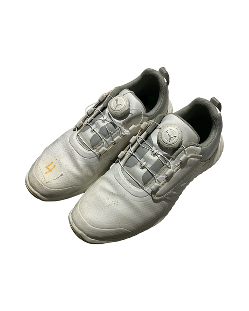 Vist Large View of Product Image Which is Used Puma Jr Golf Shoes White Junior 04