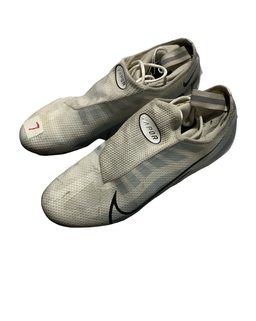 Vist Large View of Product Image Which is Used Nike Adult FB Cleats White Senior 7