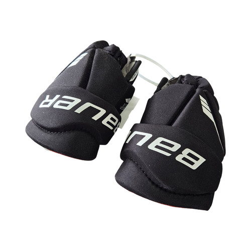 Vist Large View of Product Image Which is Used Bauer LIL SPORT GLOVES 9IN Youth Gloves Black 9"