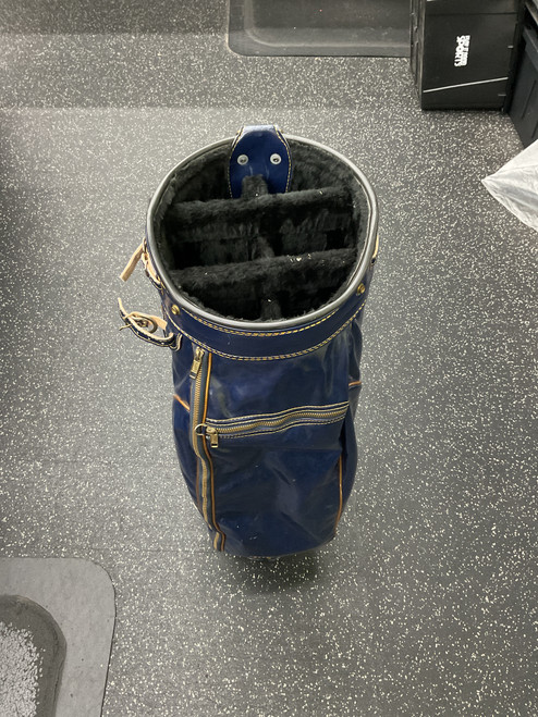 Vist Large View of Product Image Which is Used Spalding BAG Mens Stand Bag Navy Blue