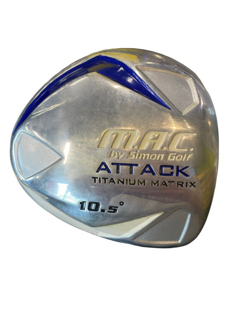 Vist Large View of Product Image Which is Used MAC ATTACK Mens Driver RH 10.5 Degree