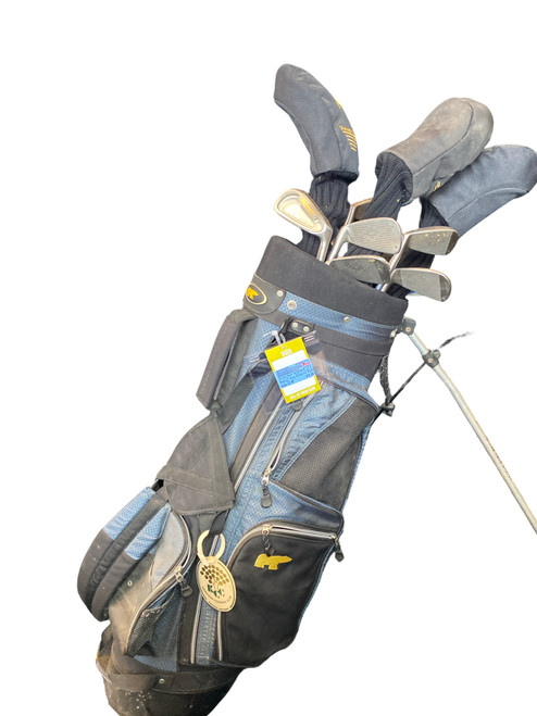 Vist Large View of Product Image Which is Used Golden Bear ACCUFORCE 11 Mens Package Set RH Royal Blue 12 Piece