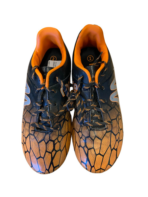 Vist Large View of Product Image Which is Used Mitre Soccer Cleats Orange Junior 02