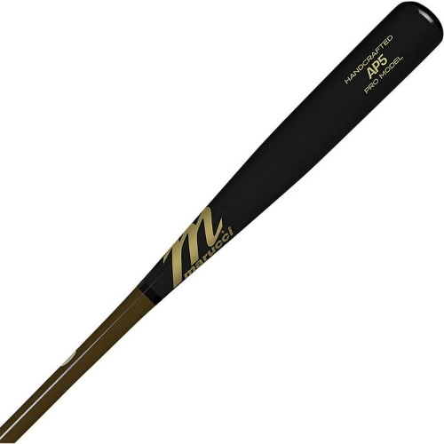Vist Large View of Product Image Which is Marucci Albert Pujols AP5 Pro Model 33-inch Wood Bat, Brown/Fog 