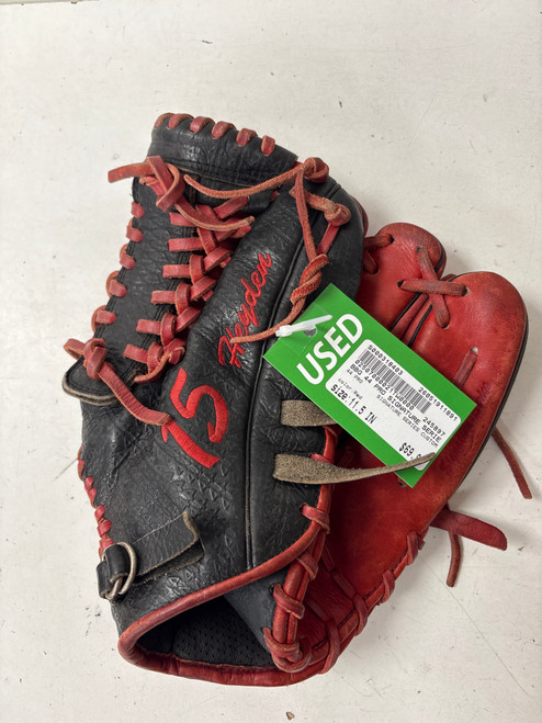 Vist Large View of Product Image Which is Used 44 PRO SIGNATURE SERIES CUSTOM BB/SB Glove RH Throw Red 11 1/2"