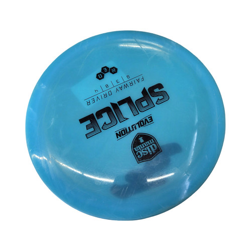 Vist Large View of Product Image Which is Used Discmania SPLICE NEO EVO Disc Golf Driver Royal Blue