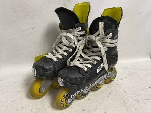 Vist Large View of Product Image Which is Used Bauer RS Junior Rec Fitness Skates Black Junior 01.5