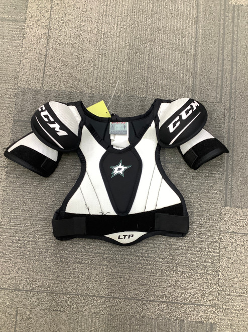 Vist Large View of Product Image Which is Used CCM LTP Youth Shoulder Pads LG