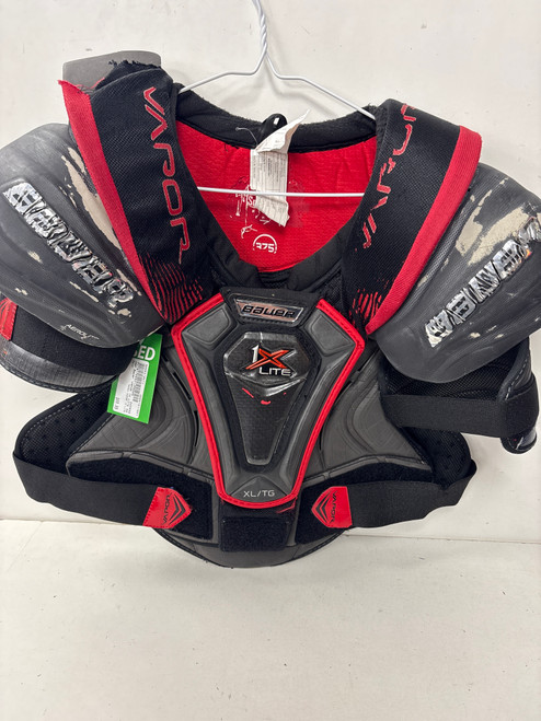 Vist Large View of Product Image Which is Used Bauer VAPOR 1X LITE Senior Shoulder Pads XL