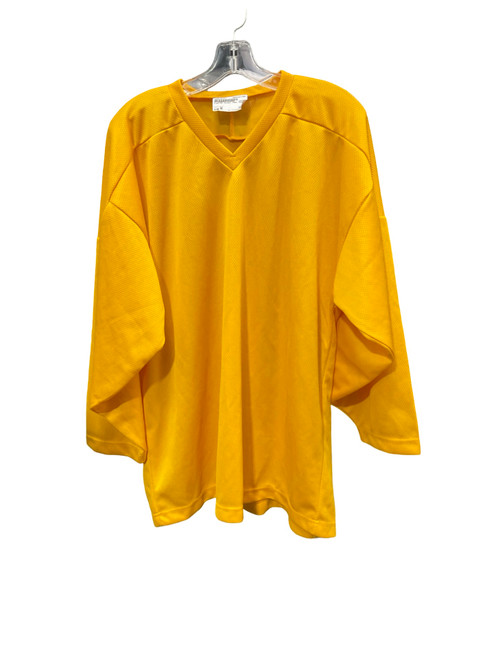 Vist Large View of Product Image Which is Used Hockey Practice Jersey Gold MD