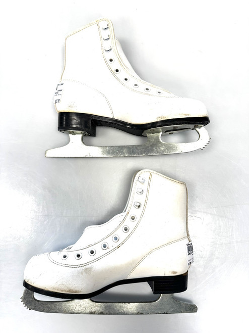 Vist Large View of Product Image Which is Used AMERICAN FIGURE SKATES Girls Figure Skate White Junior 03