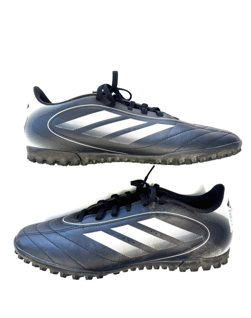 Vist Large View of Product Image Which is Used Adidas Soccer Turf Shoes Black Senior 11