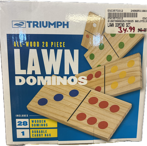 Vist Large View of Product Image Which is LAWN DOMINO SET