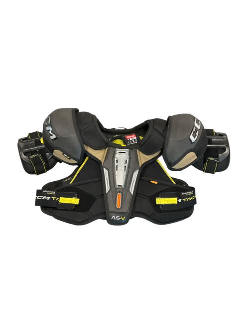 Vist Large View of Product Image Which is Used CCM TACKS AS-V Senior Shoulder Pads MD