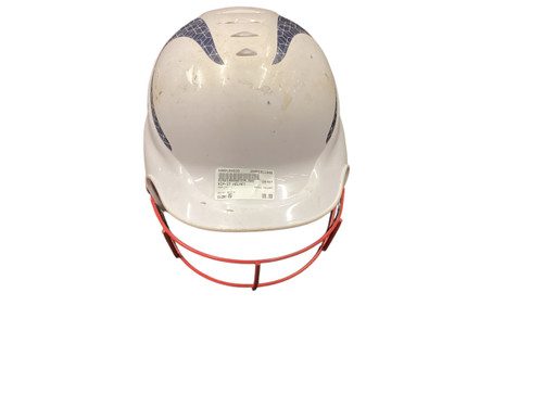 Vist Large View of Product Image Which is Used RIP-IT HELMET Batting Helmet w/Mask White One Size