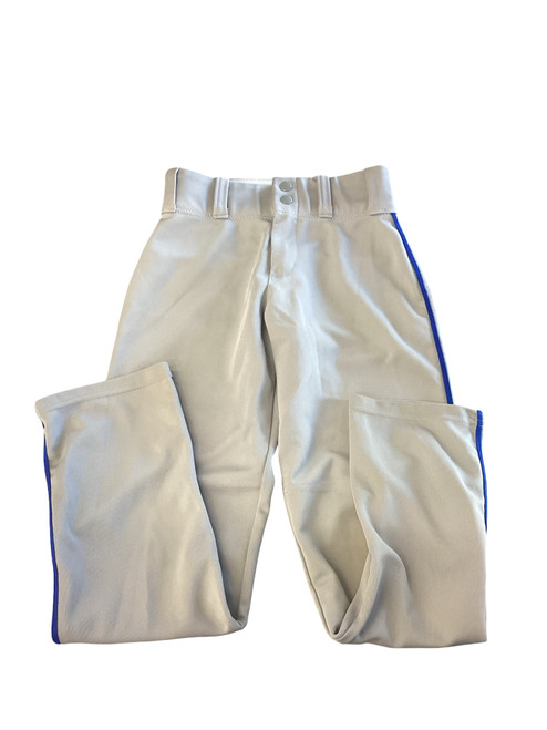 Vist Large View of Product Image Which is Used Alleson BASEBALL PANTS BB/SB Pant Boys Grey MD