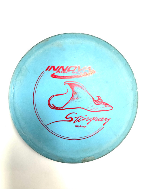 Vist Large View of Product Image Which is Used Innova STINGRAY Disc Golf Mid Range Royal Blue 175g