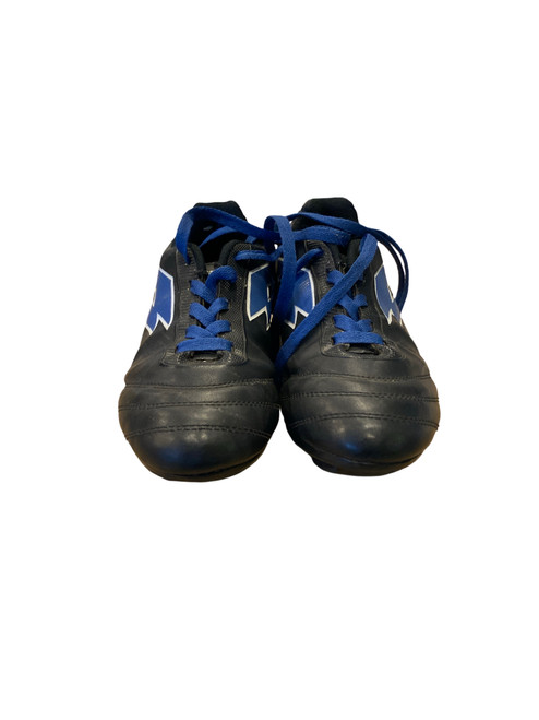 Vist Large View of Product Image Which is Used Lotto Soccer Cleats Black Senior 6