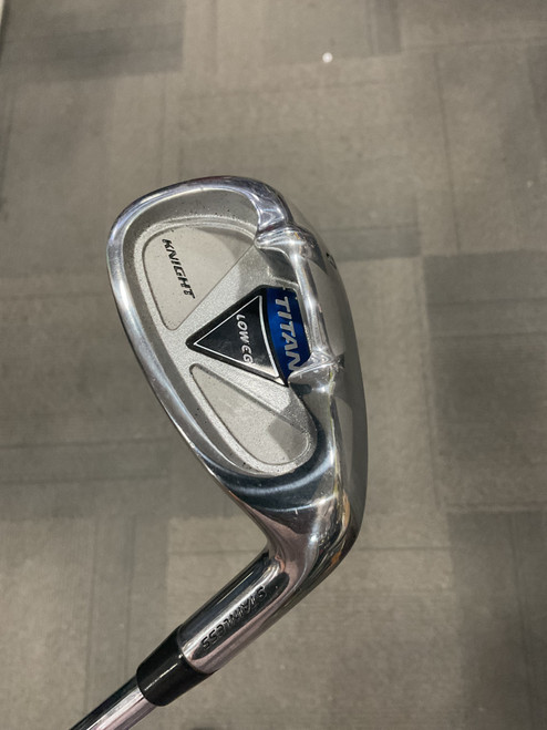 Vist Large View of Product Image Which is Used Knight TITAN LOW CG Golf Wedge Mens RH Pitching Wedge