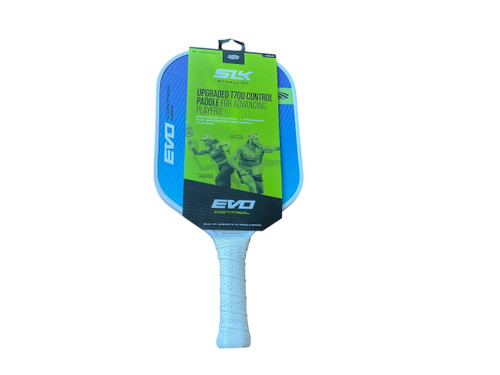 Vist Large View of Product Image Which is Used EVO MAX CONTROL Pickleball Racquet Royal Blue