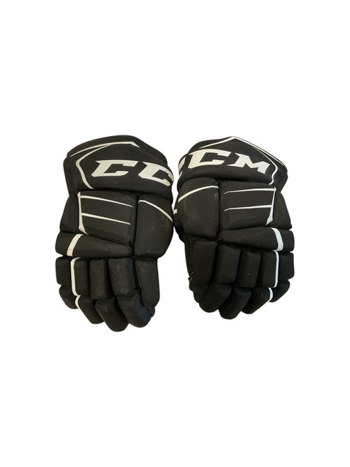Vist Large View of Product Image Which is Used CCM FT 350 Junior Gloves Black 11"
