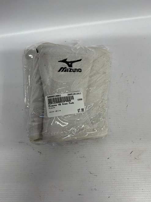Vist Large View of Product Image Which is Used Mizuno VB Knee Pads White