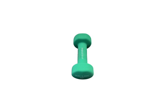 Vist Large View of Product Image Which is Used NEOPRENE Hex Dumbbell (Each) Green 5 lb